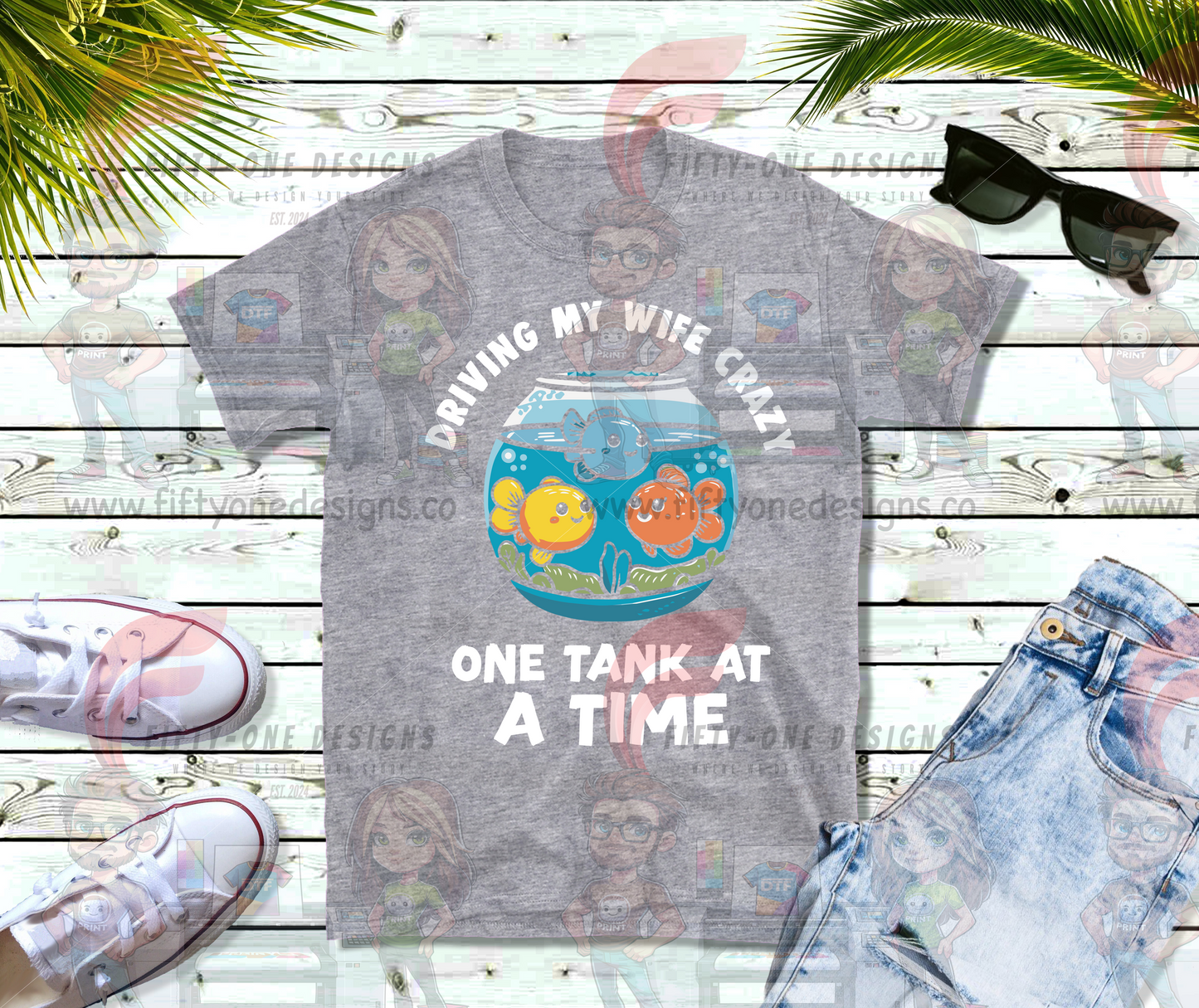 Driving my wife Crazy 1 tank at a time