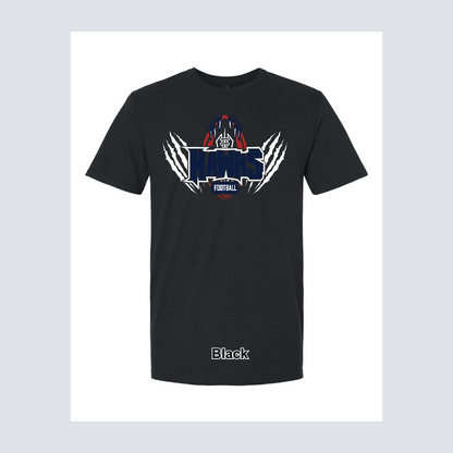 Hendricks Middle School Hawk Fooball Logo