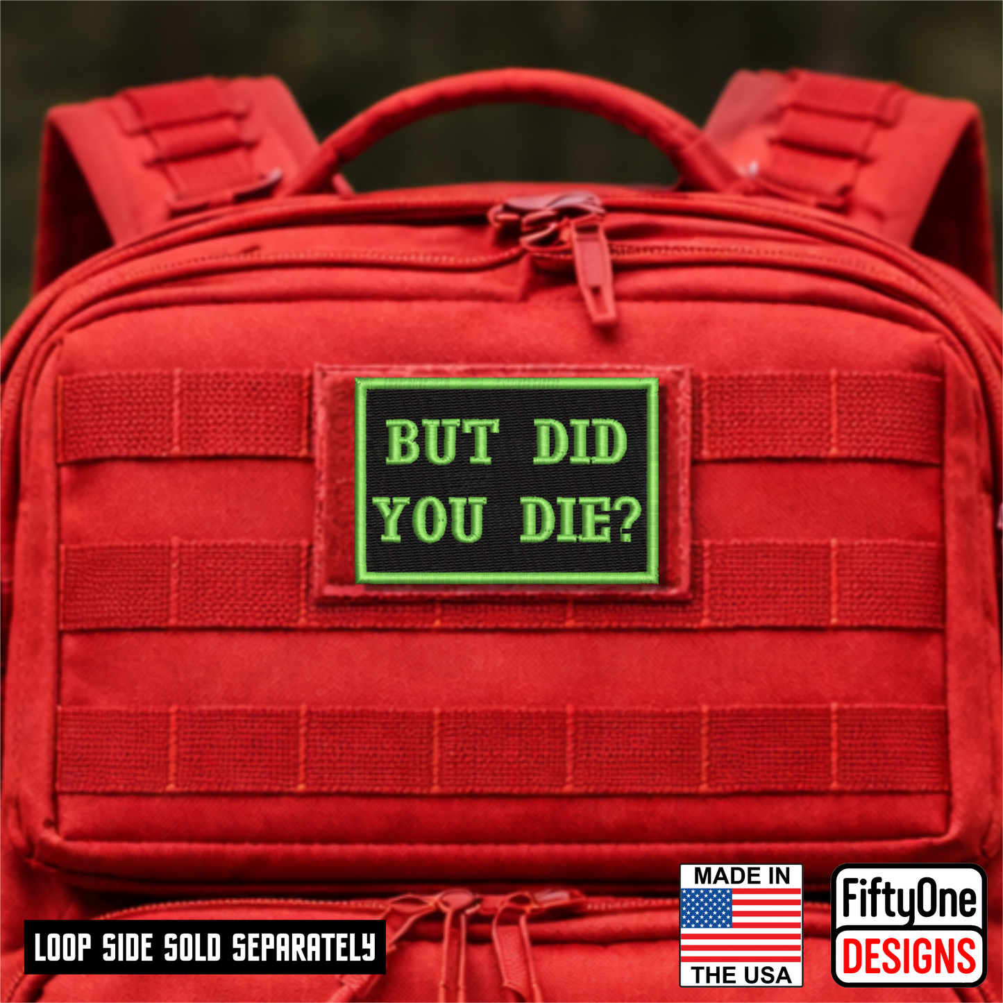 Morale Patch - Embroidered