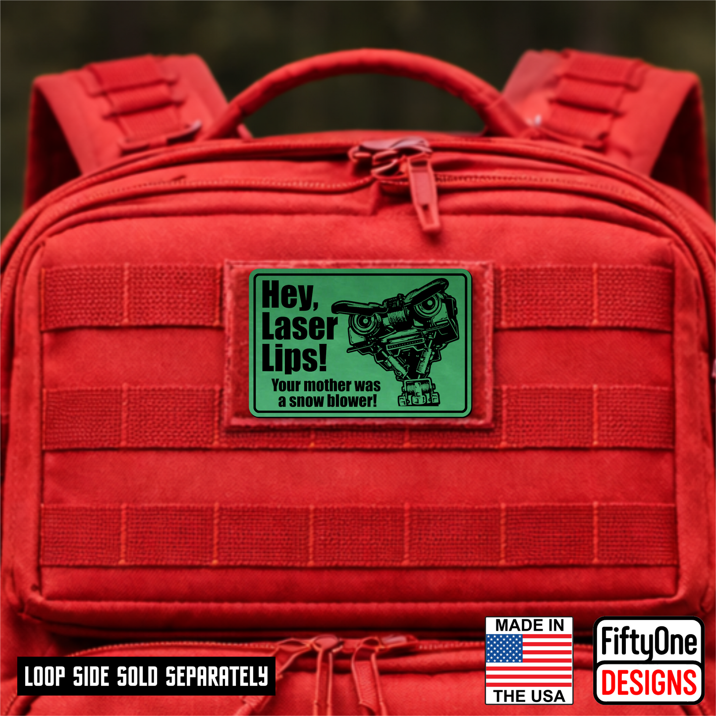 Morale Patch - Engraved