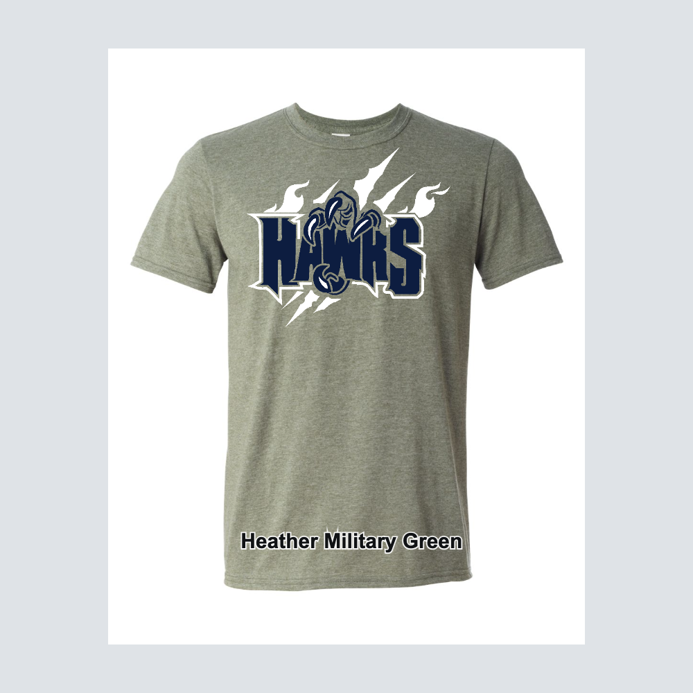 Hendricks Middle School Hawks with Talon