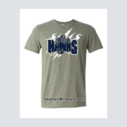 Hendricks Middle School Hawks with Talon