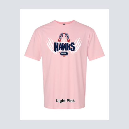 Hendricks Middle School Hawk Fooball Logo
