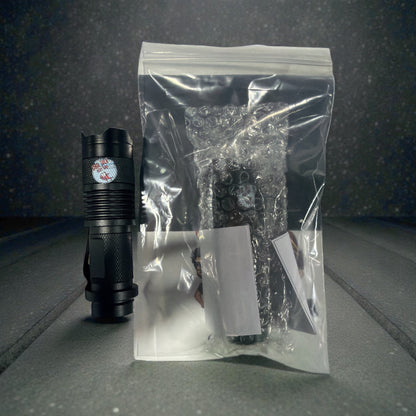 TTWT Red Flashlight - See those night time critters