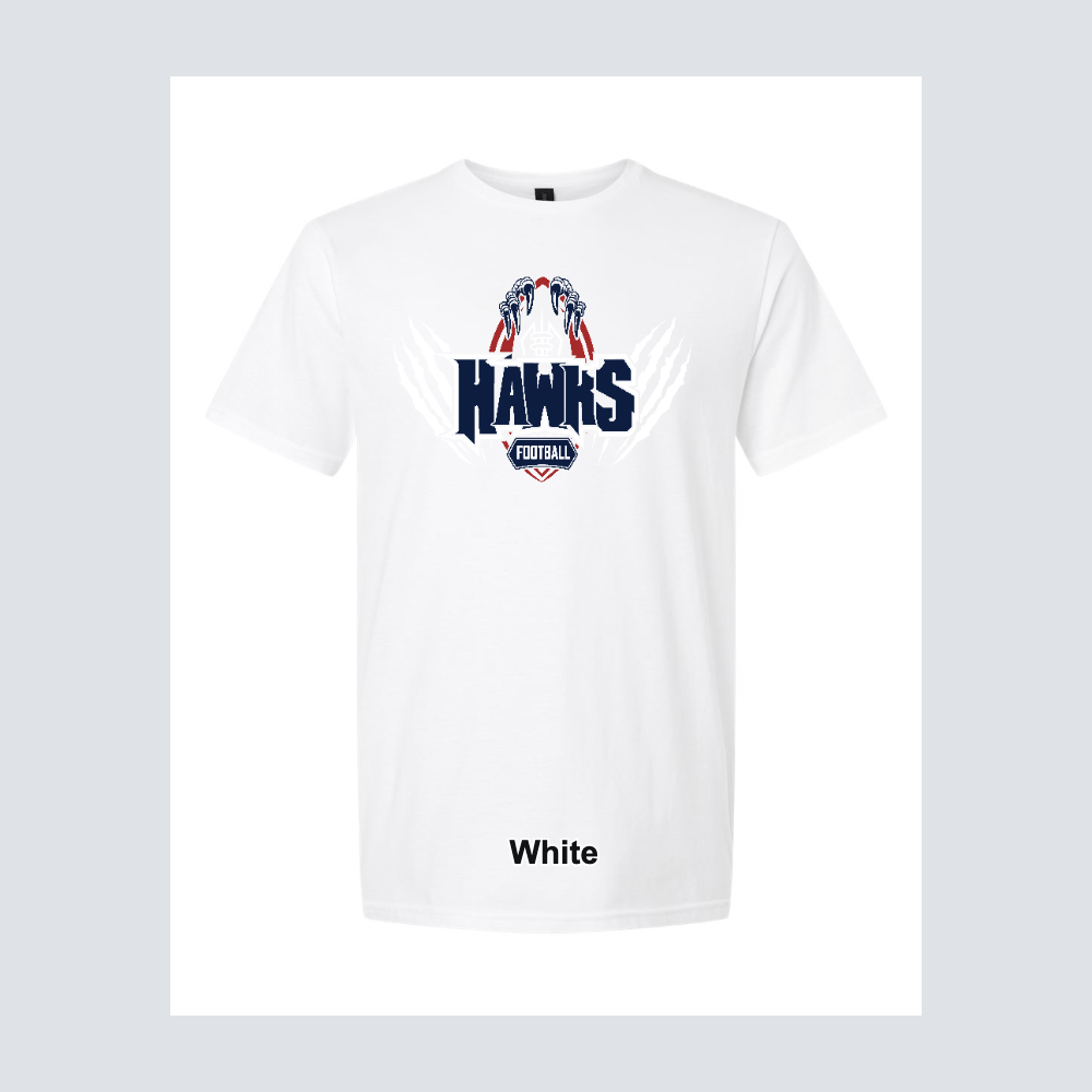 Hendricks Middle School Hawk Fooball Logo