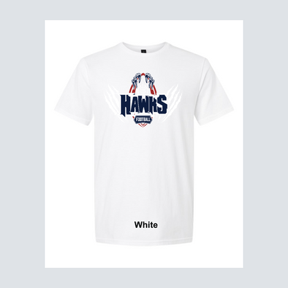 Hendricks Middle School Hawk Fooball Logo